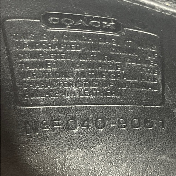 Vintage Coach Leather Rambler Bag F040 9061 - Picture 14 of 15